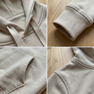 Sudadera Extra Grande de Algodón Ecológico con Estampado 3D y Bordado, Estilo Urbano, para Mujer, Otoño-Invierno, Sostenible y Sin Desperdicios - Product Image 6