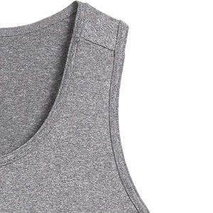 เสื้อกล้ามผู้ชายสั่งทำขายส่ง ผู้ผลิต OEM รับผลิตแบรนด์ส่วนตัว เสื้อกีฬา ผลิตจำนวนมาก ผ้าฝ้ายน้ำหนักเบา 160GSM - Product Image 5