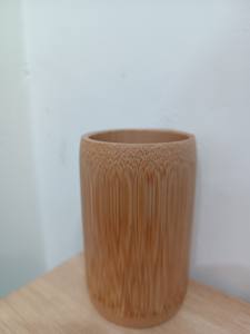 ถ้วยกาแฟไม้ไผ่ธรรมชาติออร์แกนิกพร้อมโลโก้ฟรีราคาดีสำหรับใช้ที่บ้านสำนักงานร้านอาหารโรงแรม - Product Image 6