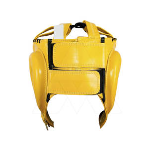 Vente en gros Réglable en cuir et PU Sport Head Guard Portable Équipement de boxe pour hommes et femmes Fl Face Casques à bas prix - Product Image 3