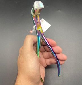 เทปคีมต่อผมหลากสีทนทานพิมพ์โลโก้ได้ตามต้องการอุปกรณ์ต่อผมสีรุ้ง - Product Image 3