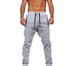 Pantalon évasé surdimensionné en coton éponge français personnalisé Y2K pantalon de survêtement baggy à jambes larges droites pour hommes pantalon de survêtement empilé décontracté - Product Image 1