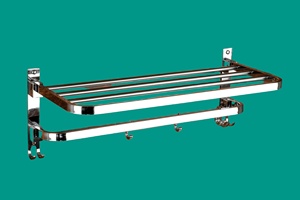 Premium Quality Customized Stainless Steel 304 Aluminum <b>Bathroom</b> <b>Towel</b> Rack OEM ODM Hotels Manufactured in India Reliable - Product Image 5