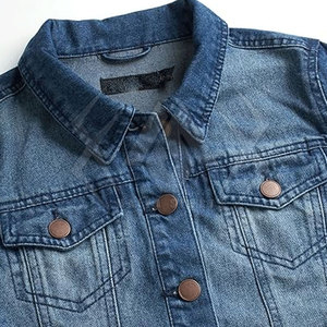 แจ็กเก็ตยีนส์สำหรับผู้หญิงแจ็กเก็ตยีนส์ขนาดใหญ่ออกแบบได้ตามต้องการดีไซน์ล่าสุด - Product Image 4