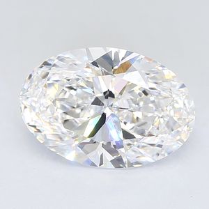 SHREERAJ SOLITAIRE IGI Alta calidad 1,00-2,50 CT Corte ovalado Diamantes sueltos cultivados en laboratorio Color E Brilliance Venta al por mayor de La India - Product Image 5