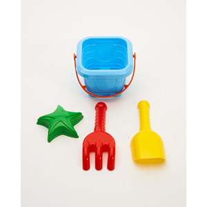 Ensemble de jeux de plage en plastique pour enfants, jouets de plage axés sur la sécurité pour l'été - Product Image 4