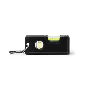 Portachiavi e Moschettoni Personalizzati in Materiale Riciclato a Forma di Livella Udinese - Gadget Promozionali - Product Image 1