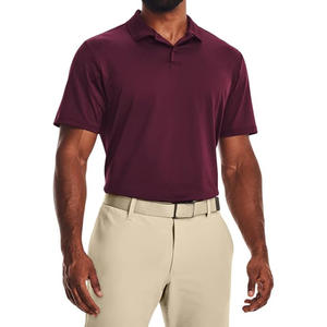 Camisas de polo de golf para hombre, ropa deportiva de manga corta transpirable de secado rápido que absorbe la humedad para entrenamiento y fitness al aire libre en verano - Product Image 1