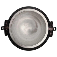 Autocuiseur 10 litres disponible marmite en aluminium afghan Kazan 10L Top vente cuisinière à gaz et à induction