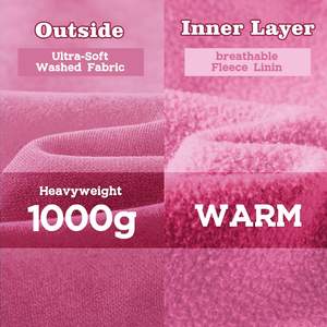 Veste zippée d'hiver décontractée pour hommes avec design personnalisé Pull imprimé à capuche Sweatshirts à capuche tricotés en polyester/coton - Product Image 5