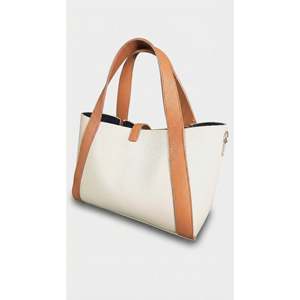 Borsa a mano strutturata in vera pelle di doppio strato Art. 26011 Prodotto in Italia - Product Image 2