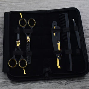 7 pouces japonais en acier gaucher coiffure lame droite salon de coiffure ciseaux de coupe de cheveux - Product Image 6