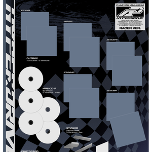 PLAVE - HYPERDRIVE มินิอัลบั้มชุดที่ 5 เวอร์ชั่นนักแข่ง การคัดเลือกสมาชิก - Product Image 2