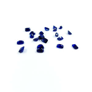 Piedras de Zafiro Azul Natural de Bangkok, Corte Cojín, Calibradas, 3x5mm y 6x4mm, Corte Brillante, Nombre de la Gema: Gemas Naturales - Product Image 3