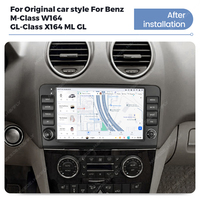 MEKEDE DUDU7 Android autoradio voiture-play auto écran tactile gps 8core style de voiture d'origine pour Benz classe M W164 classe GL X164 ML GL