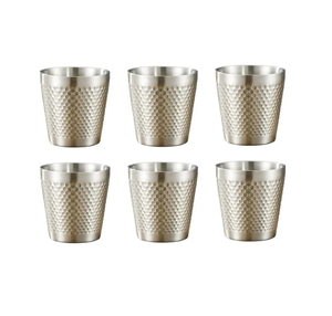 Copa de Vino de Acero Inoxidable con Nuevo Diseño Hecho a Mano para Hotel y Restaurante, Copa de Vidrio de Nuevo Diseño para Hogar y Cocina, Más Vendida - Product Image 3