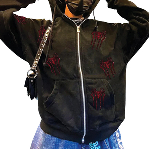 เสื้อฮู้ดผู้ชายผ้าฝ้าย 100% สไตล์ลำลองแนวสตรีท - Product Image 3
