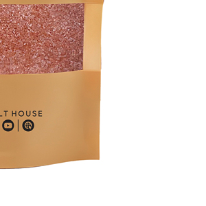 Cristaux de sel de mer de l'Himalaya rose foncé 100% naturel non raffiné, forme solide fine, sel minéral comestible, assaisonnement, marinade, emballé en sachet - Product Image 5