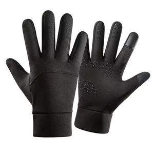 Gants de course en gros de qualité supérieure hommes femmes gants d'écran tactile en silicone gant de jogging extérieur unisexe avec logo personnalisé - Product Image 3