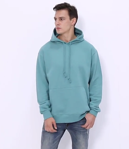 Estilo americano Heavyweight 460gsm Sudadera Oversize Drop Shoulder Pullover Hoodie Custom Fleece Cotton Men Hoodies - Product Image 2