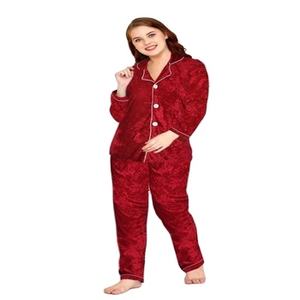 Conjunto de Pijama de Tres Piezas para Mujer, Verano, Manga Corta, Cuello en V, Camiseta + Pantalones Holgados, Estampado de Dibujos Animados, Ropa de Dormir Informal - Product Image 3