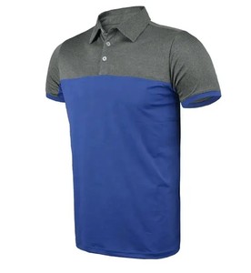 เสื้อโปโลแขนสั้นแบบปรับแต่งได้เสื้อยืดผ้าใบสีทึบ - Product Image 5