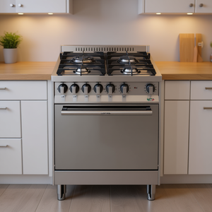 Horno Eléctrico Lofra MAXIMA M66MF C con Cocina de Gas de 4 Zonas, Acero Inoxidable, Clase A (60x60x90.5cm) - Product Image 3