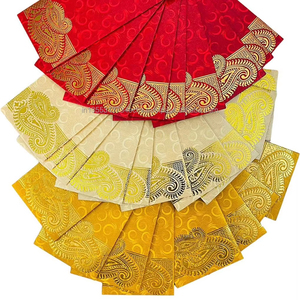 Papier indien fait main Design fantaisie enveloppe écologique enveloppe de mariage enveloppes d'argent Shagun - Product Image 1