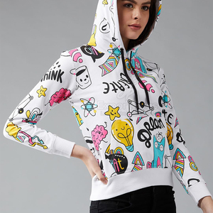 Sudadera con capucha gruesa y cálida diseñada para la temporada de otoño e invierno, sudadera transpirable de tacto suave para mujer - Product Image 5