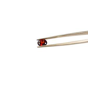 Pierre de grenat rouge naturel, qualité AAA, ovales facettées 6x8mm et 8x10mm, pierre précieuse en forme de cœur vert - Product Image 3