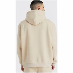 2025 nuevo Color impreso patrón sólido Hombre Ropa Deportiva de invierno traje cálido Sudadera con capucha pantalones con chándal camisas traje hombres - Product Image 6