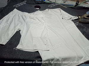 เสื้อ2ชิ้นฤดูร้อนของผู้หญิงชุดสั้นลำลองกางเกงขาสั้นผ้าฝ้ายมีฮู้ดระบายอากาศกันน้ำมีโลโก้ที่กำหนดเอง - Product Image 6