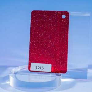 Feuille acrylique translucide scintillante découpée au laser de 1/8 po avec service de découpe - Product Image 2