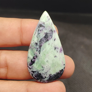 Piedra Preciosa Natural de Kammererita UDGEMS de Alta Calidad, Verde y Azul, para la Fabricación de Joyas - Product Image 4