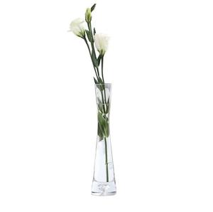 Vase à fleurs en verre transparent pour la décoration florale, améliorant l'éclat intérieur avec un aspect propre et poli - Product Image 3