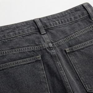 Customized Color Women's Jeans <b>Cargo</b> Regular <b>Wide</b> <b>Leg</b> Denim Pants Ladies Streetwear Trousers Premium Quality Breathable Cotton - Product Image 5