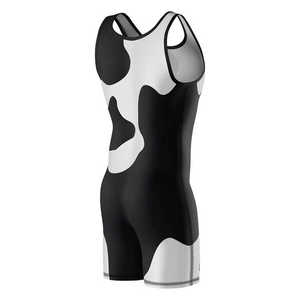 Chaleco de boxeo con estampado de sublimación personalizado para hombre, camiseta de gimnasio para correr con diseño de tanque, pantalones cortos de Fitness, ropa - Product Image 5