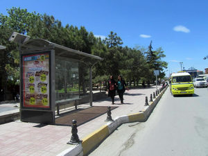 Chất Lượng Cao Hình Chữ Nhật Hình Dạng Xe Buýt Nơi Trú Ẩn Loại Mới 2 LED Di Chuyển Hệ Thống Quảng Cáo Ngoài Trời Quảng Cáo CLP Mupi Ánh Sáng Hộp - Product Image 4