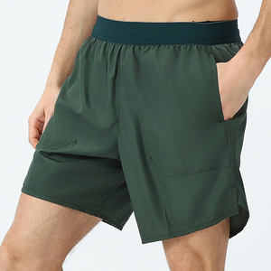 Pantalones cortos de gimnasio personalizados de alta calidad para hombre, pantalones cortos de entrenamiento de tenis deportivos de secado rápido Cargo de nailon de una sola capa para hombre - Product Image 2