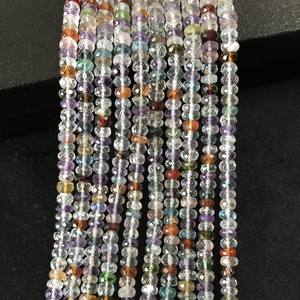 Cuentas Redondas Multicolor 100% Naturales con Certificación IGI, 5mm-6mm, Piedras Multicolor, Gemas Vivaaz Multifuego para Joyería - Product Image 2