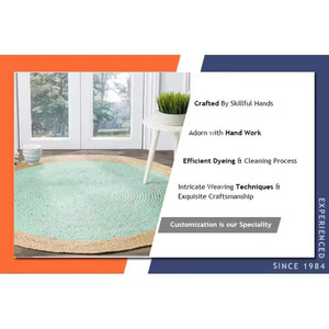 Meilleur prix réversible coton Dhurrie tapis fait à la main moderne plat tissage coureur écologique doux tapis pour couloir chambre lavable - Product Image 4