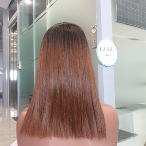 วิกผมลูกไม้ปิดหน้าผากแบบเวียดนามแท้ 16 นิ้ว คุณภาพดีที่สุด ขายส่ง ราคาถูก สีตามสั่ง ผมตรงแบบไหม ลอนธรรมชาติ เย็บสองชั้นด้วยเครื่องจักร - Product Image 4