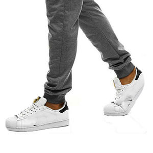 กางเกงวอร์มของผู้ชายดีไซน์แบบสั่งทำมีผลกระทบสูงผ้าฝ้ายสไตล์ลำลองน้ำหนักเบาขนาดกลาง - Product Image 6