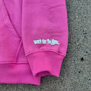 Sweat à capuche noir en strass, style streetwear, unisexe, crocheté, pour l'hiver - Product Image 3