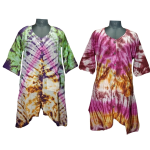 Vestido bohemio antiarrugas de rayón ligero para mujer, cómodo, largo, verano, primavera, cremallera, encaje, borla, botón, decoraciones - Product Image 1