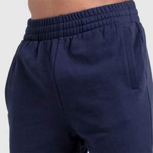 Nouveauté Short de gym décontracté pour homme, bermuda personnalisé en coton et polyester de couleur unie pour l'entraînement - Product Image 5