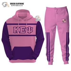 Survêtement Kapa Epsilon Psi sur mesure de haute qualité, taille plus, respirant, en coton biologique, écologique, vêtements de sport universitaires, sororité - Product Image 5