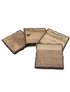 ที่รองแก้ววอลนัทสร้างบรรยากาศอบอุ่นสำหรับเครื่องดื่มร้อนและเย็นใช้ในครัวโดยงานฝีมือเสี้ยว - Product Image 3