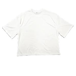 Camiseta cuadrada para hombre Diseño personalizado de alta calidad El mejor material hecho en fábrica ahora disponible a precio razonable Camiseta corta cuadrada - Product Image 3