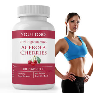 उच्च गुणवत्ता वाले एकरोला कार्बनिक फ्रीज सूखे प्राकृतिक 17% 25% बेरी निकालने के लिए विटामिन सी एसेरोला चेरी कैप्सूल - Product Image 1